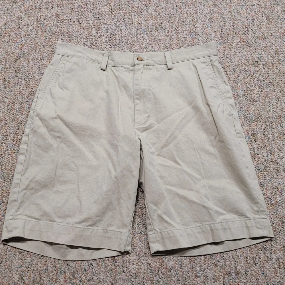 Polo Ralph Lauren Shorts Mens 34 Beige Classic Fit 9